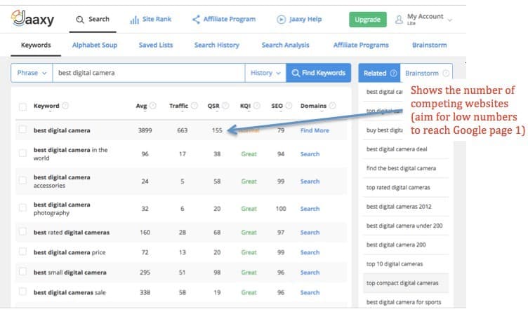 find keywords for a website find keywords for a website