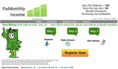 Fix Monthly Income Review- Easy Money Opportunity or Scam?