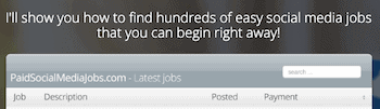 Social Media Jobs review