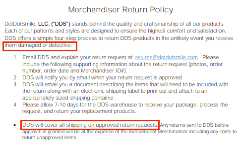 Dot Dot Smile scam Dot Dot Smile scam return policy