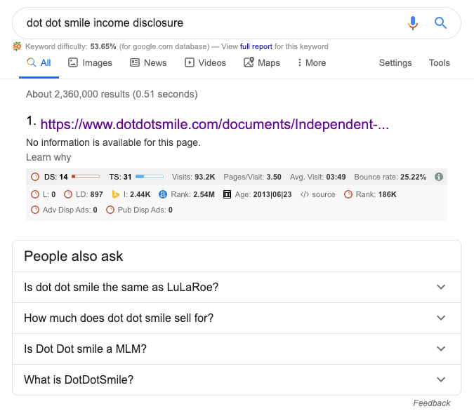 Dot Dot Smile scam Dot Dot Smile scam