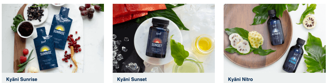 Is Kyani a pyramid scheme? Products