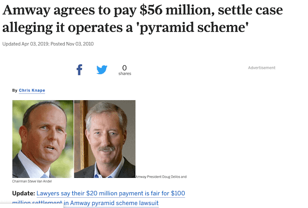 Can you really make money with Amway Can you really make money with Amway