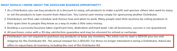 AdvoCare Cost to Join -min AdvoCare Cost to Join -min