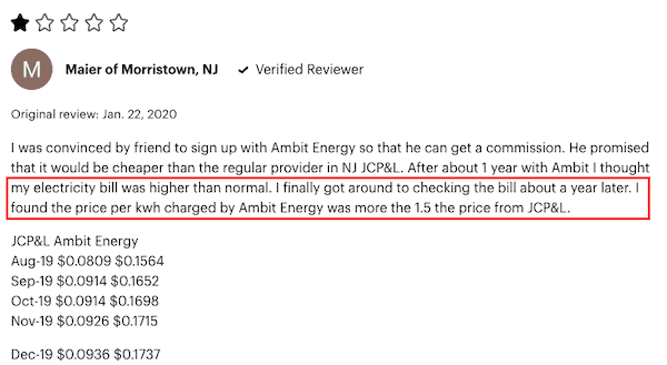 Ambit Energy review Ambit Energy review