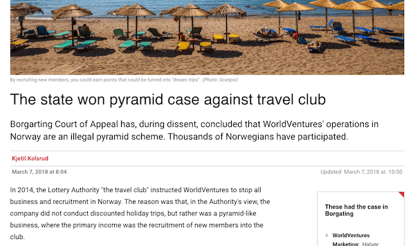 is WorldVentures a pyramid scheme? is WorldVentures a pyramid scheme?