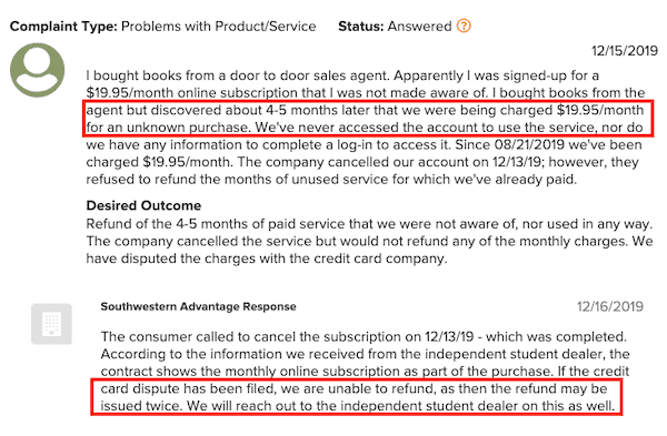 Southwestern Advantage negative review-min Southwestern Advantage negative review-min