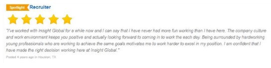 Insight Global Review: Negative Reviews 2 Insight Global Review: Negative Reviews 2