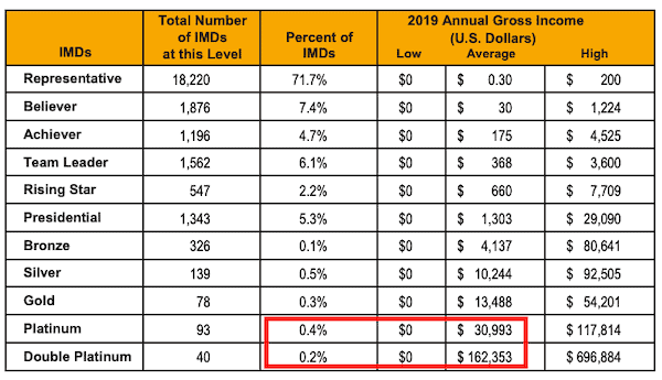 is team national a scam- income disclosure