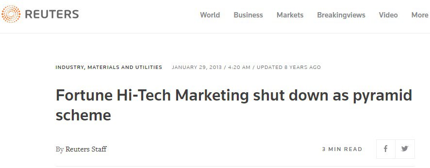 Is Fortune Hi-tech Marketing a Scam: Cons Is Fortune Hi-tech Marketing a Scam: Cons