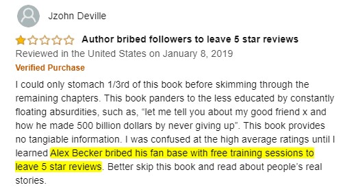 Is Alex Becker a Scam: Cons Is Alex Becker a Scam: Cons
