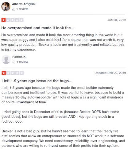 Is Alex Becker a Scam: Cons 6 Is Alex Becker a Scam: Cons 6