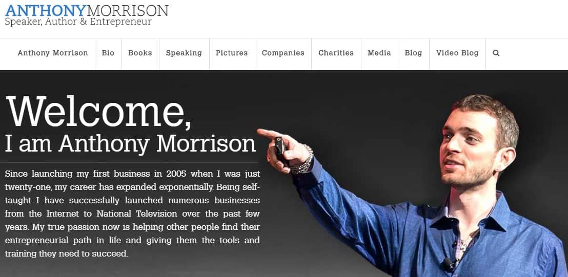 Anthony Morrison Review: Intro Anthony Morrison Review: Intro
