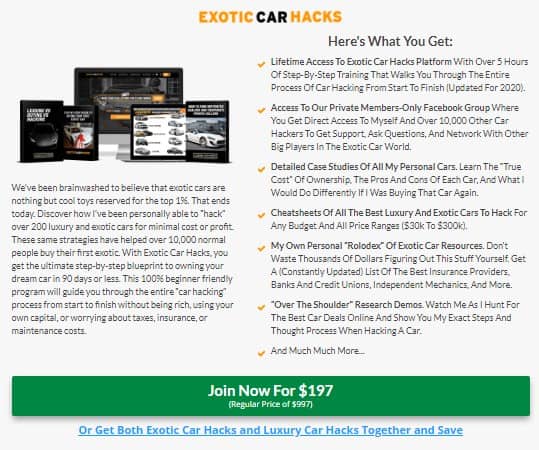 Is Exotic Car Hacks a Scam: Cost Is Exotic Car Hacks a Scam: Cost