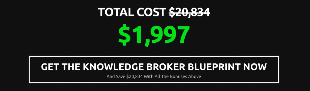 Is Knowledge Broker Blueprint a Scam: Cost Is Knowledge Broker Blueprint a Scam: Cost