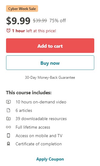 Udemy Affiliate Marketing in One Day Review: Cost Udemy Affiliate Marketing in One Day Review: Cost
