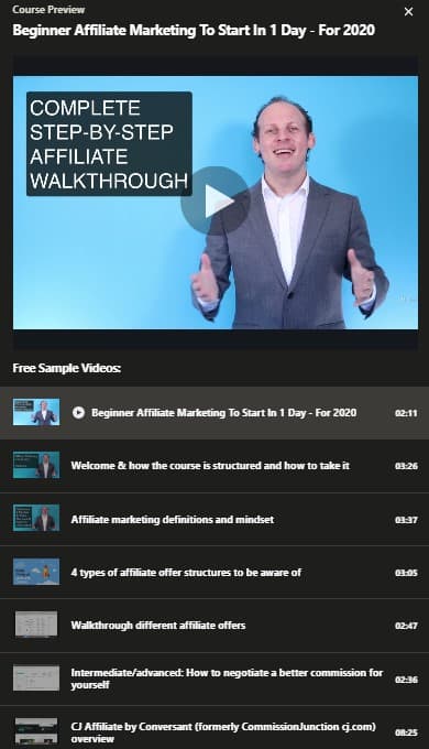 Udemy Affiliate Marketing in One Day Review: Inside Udemy Affiliate Marketing in One Day Review: Inside