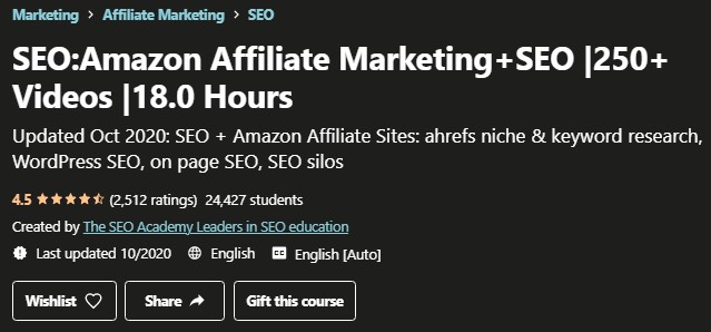 Amazon Affiliate Marketing + SEO Review: Intro Amazon Affiliate Marketing + SEO Review: Intro