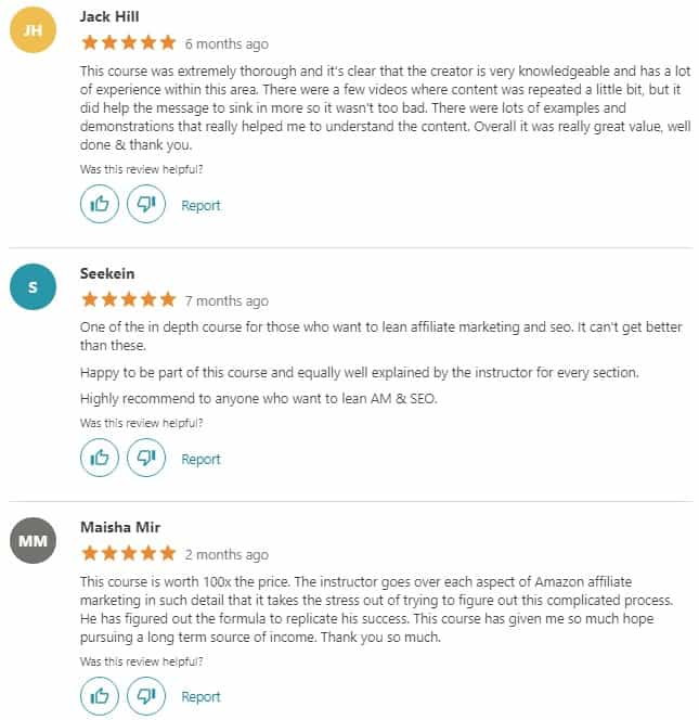 Amazon Affiliate Marketing + SEO Review: Pros 3 Amazon Affiliate Marketing + SEO Review: Pros 3