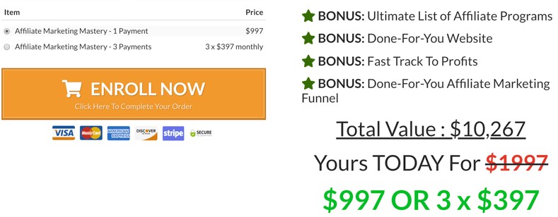 Stefan James Affiliate Marketing Mastery Review: Cost Stefan James Affiliate Marketing Mastery Review: Cost