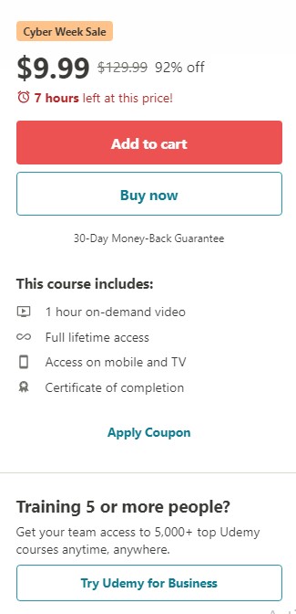 Udemy Clickbank Success Review: Cost Udemy Clickbank Success Review: Cost