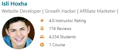 Udemy SEO Mastery Review: Creator Udemy SEO Mastery Review: Creator