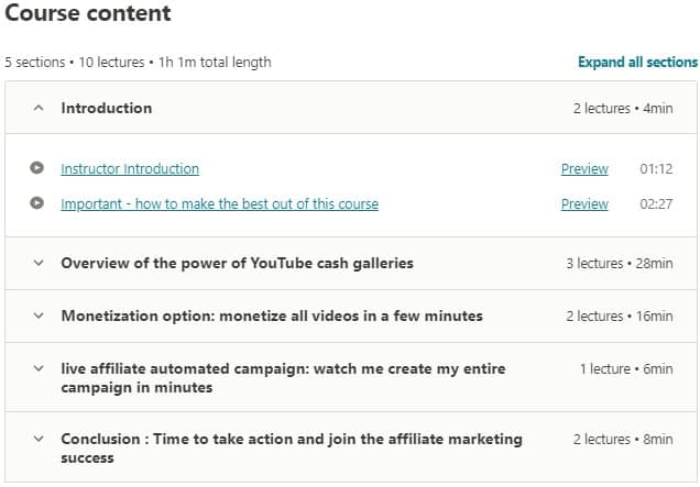 Udemy YouTube Affiliate Empire Review: Pros 2 Udemy YouTube Affiliate Empire Review: Pros 2