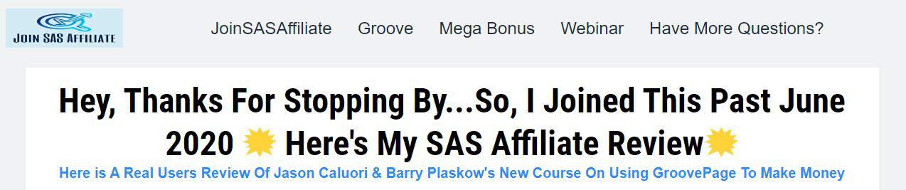 Is SAS Affiliate a Scam: Intro Is SAS Affiliate a Scam: Intro