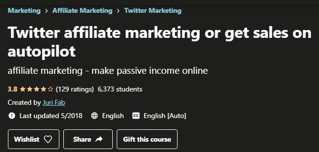 Is Udemy's Twitter Affiliate Marketing or Get Sales on Autopilot Scam: Intro Is Udemy's Twitter Affiliate Marketing or Get Sales on Autopilot Scam: Intro