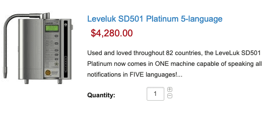 Leveluk SD501- $4,280 Leveluk SD501- $4,280