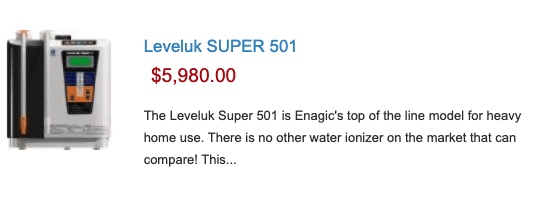 Leveluk SUPER- $5,980 Leveluk SUPER- $5,980