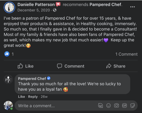 pampered chef pros