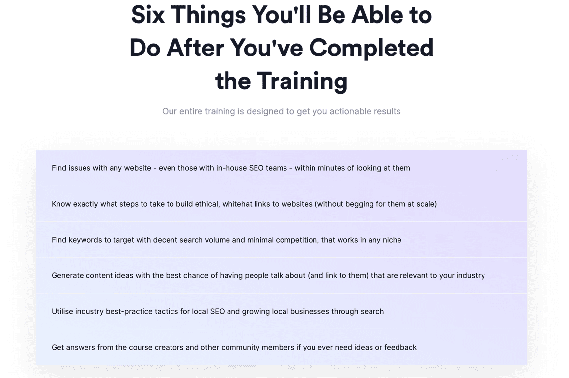 Digital SEO Blueprint: Cons Digital SEO Blueprint: Cons