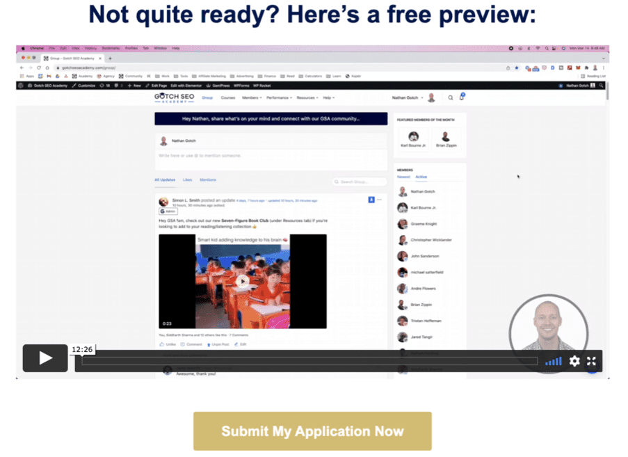 Gotch SEO Academy: Cons Gotch SEO Academy: Cons