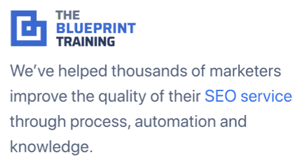 Blueprint Training Review: Cons 2 Blueprint Training Review: Cons 2